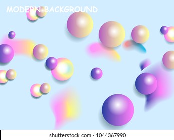 Abstract figures, vector illustration, modern background