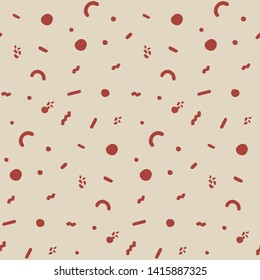 Abstract figures. Vector illustration of seamless pattern.
