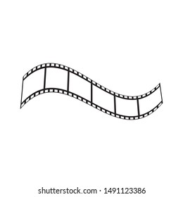 abstract film icon vector illustration template design