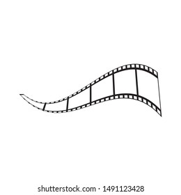 abstract film icon vector illustration template design
