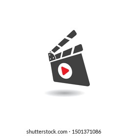 abstract film icon vector illustration template design