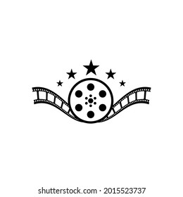 abstract film icon vector illustration template design