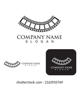 abstract film icon vector illustration design template