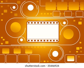 Abstract filmstrip background