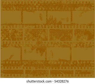 Abstract filmstrip background vector