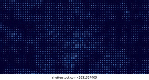 Abstract Finance Digital Business Background. Fintech Technology or Science Research Presentation Backdrop. Digital Crypto Business Vector Illustration.