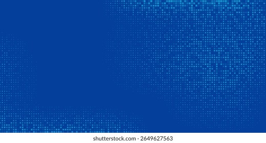 Abstract Finance Digital Business Background. Fintech Technology or Science Research Presentation Backdrop. Digital Crypto Business Vector Illustration.