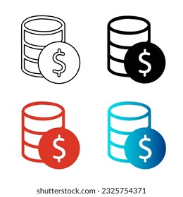 Abstract Finance Silhouette Illustration, can be used for business designs, presentation designs or any suitable designs.