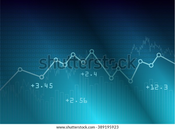 Abstract Financial Background Illustration Stock Vector (Royalty Free