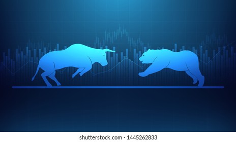 3,161 Bull bear line Images, Stock Photos & Vectors | Shutterstock