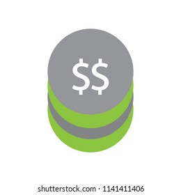 Abstract financial Grow chart