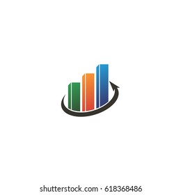 abstract financial logo 