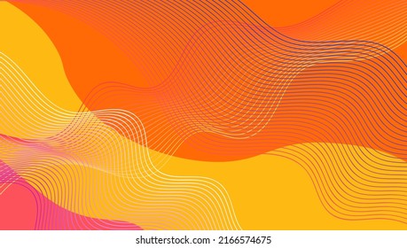 Abstract fine geometry colorful background