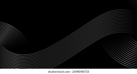 abstract fine lines stripes design