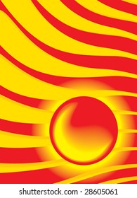 Abstract fire background