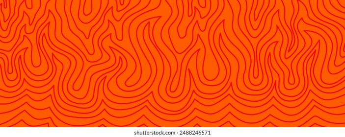 Abstract Fire Background. Abstract flame Background. doodle fire background. Flame Seamless Pattern. Fire flame seamless pattern.