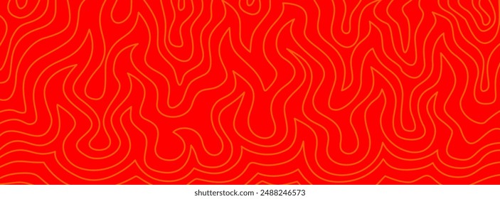 Abstract Fire Background. Abstract flame Background. doodle fire background. Flame Seamless Pattern. Fire flame seamless pattern.