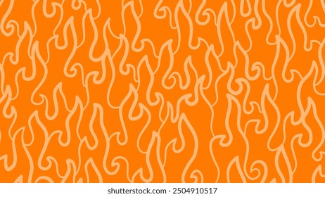 Abstract Fire Background. Abstract flame Background. doodle fire background. Flame Seamless Pattern. Fire flame seamless pattern.