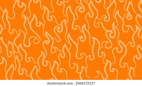 Fondo de fuego Abstractas. Llama Abstractas de fondo. doodle fuego de fondo. Patrón de llama sin fisuras. Llama de fuego sin patrón.	

