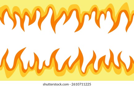 Abstract Fire Background. Fire flame vector pattern line frame, creating a vibrant and energetic pattern ideal for web design, textiles, and various graphic design projects
