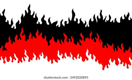 abstract fire background. fire and flames illustration. flame background. illustration of a burning fire background.	