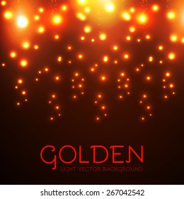 Abstract fire background. Vector illustration