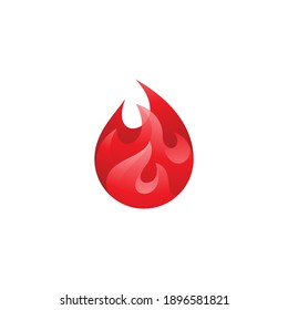 Abstract Fire Flame Blaze Logo