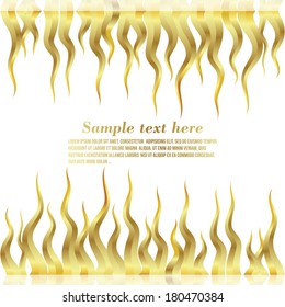 abstract fire flames
