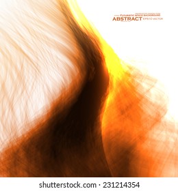 Abstract fire flames illustration. Colorful vector background eps10