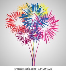 Abstract Firework | EPS10 Vector
