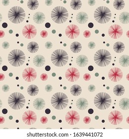 Abstract firework seamless pattern,Chinese, japanese traditional flower background,new year 