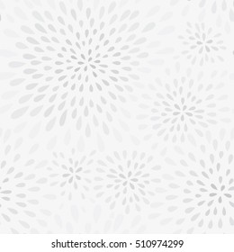 Abstract firework splash dot  pattern. Swirl floral petal texture. Water-drop spot ornament. Ornamental wave background.