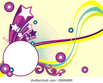 abstract fireworks background, wallpaper