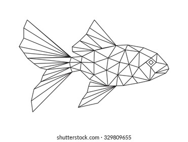 Geometric Fish Images Stock Photos Vectors Shutterstock