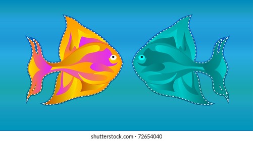 Abstract fish