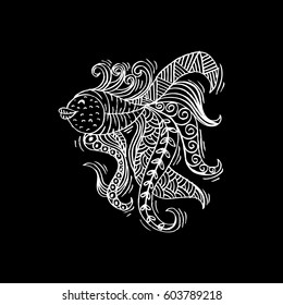 Abstract Fish illustration.
