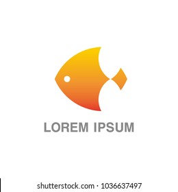 abstract fish logo
