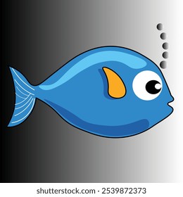 Abstract fish Royalty Free Vector Image