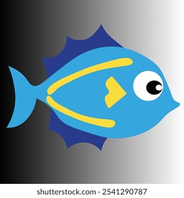 Abstract fish Royalty Free Vector Image.