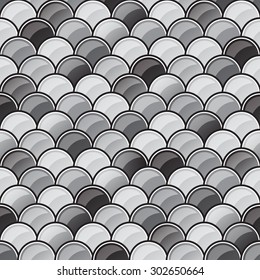 Abstract fish scale texture, Water wave, Seamless pattern background.