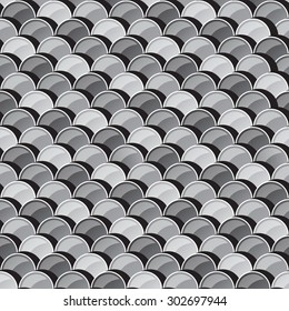 Abstract fish scale texture, Water wave, Seamless pattern background.