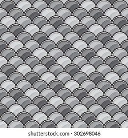 Abstract fish scale texture, Water wave, Seamless pattern background.