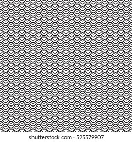 Abstract fish scale texture, Water wave, Seamless pattern background.