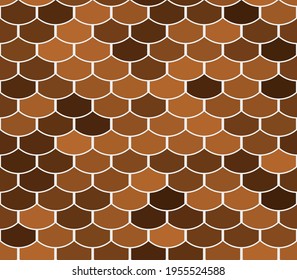 Abstract Fish Scales Pattern Background, Wood Textures