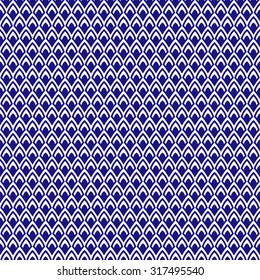 Abstract fish skin seamless pattern, decor element, vector illustration