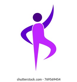 abstract fitness person
