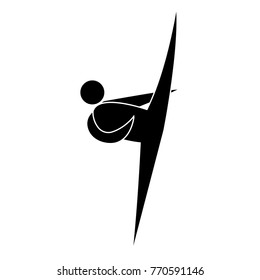 abstract fitness person