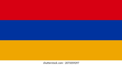Abstract Flag of Armenia. Vector illustration.