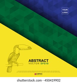 Abstract flag colour banner .Illustration eps 10