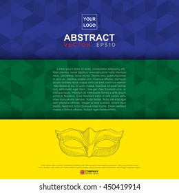 Abstract flag colour banner .Illustration eps 10